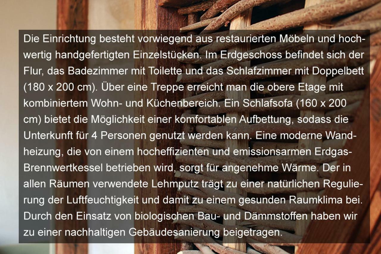 Ferienhaus -Kaisereinsde - In Lehmbauweise Parken Gratis Quedlinburg Eksteriør billede