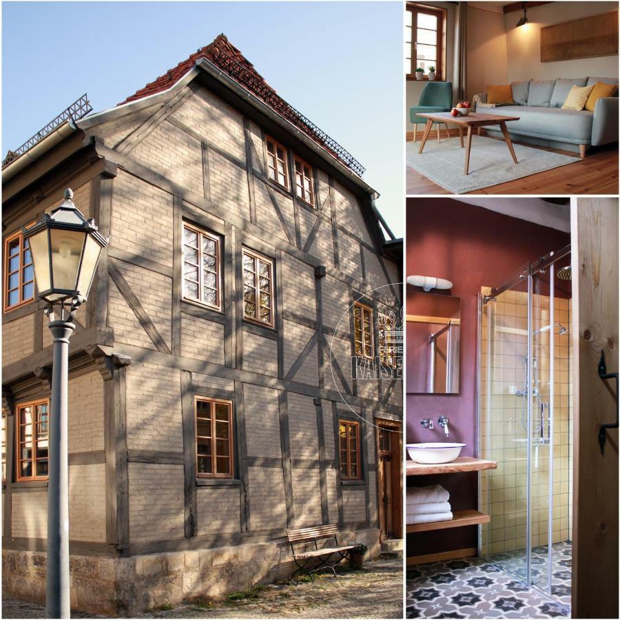 Ferienhaus -Kaisereinsde - In Lehmbauweise Parken Gratis Quedlinburg Eksteriør billede